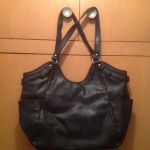 Relic. Smooth Black tote
